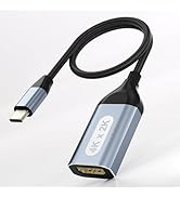 Closs USB C to HDMI Adapter 4K Cable, Thunderbolt Converter, USB Type-C to HDMI Adapter for Lapto...