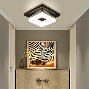 Anmaice 8in flush mount dimmable led ceiling light fixtures Hallway Balcony Cloakroom lights