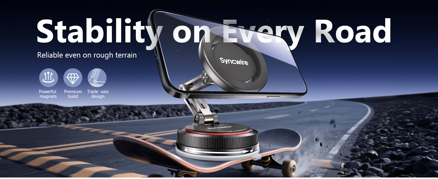 magnetic car phone holder