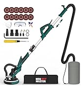 NEU MASTER Drywall Sander, Electric Drywall Sander Variable Speed Pole Sander with Vacuum, 900-18...