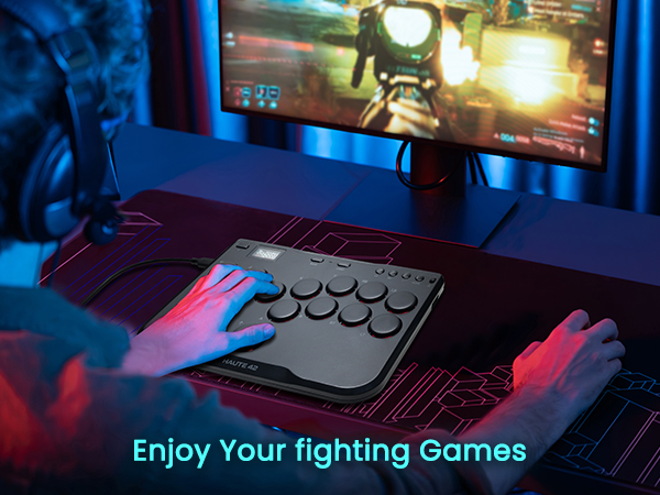 leverless arcade stick