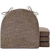 IPYNBAP Chair Cushions for Dining Chairs with Ties and Removable Cover, Dining Kitchen Chair Pads...