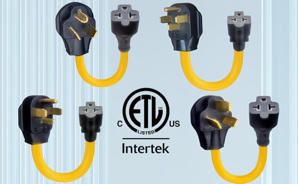 NEMA 5-15R/5-20R/6-15R/6-20R 4 in 1 Adapter