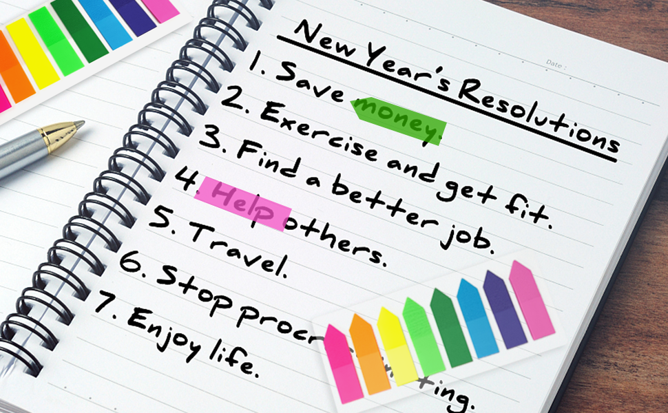 KICNIC Sticky Notes Tabs