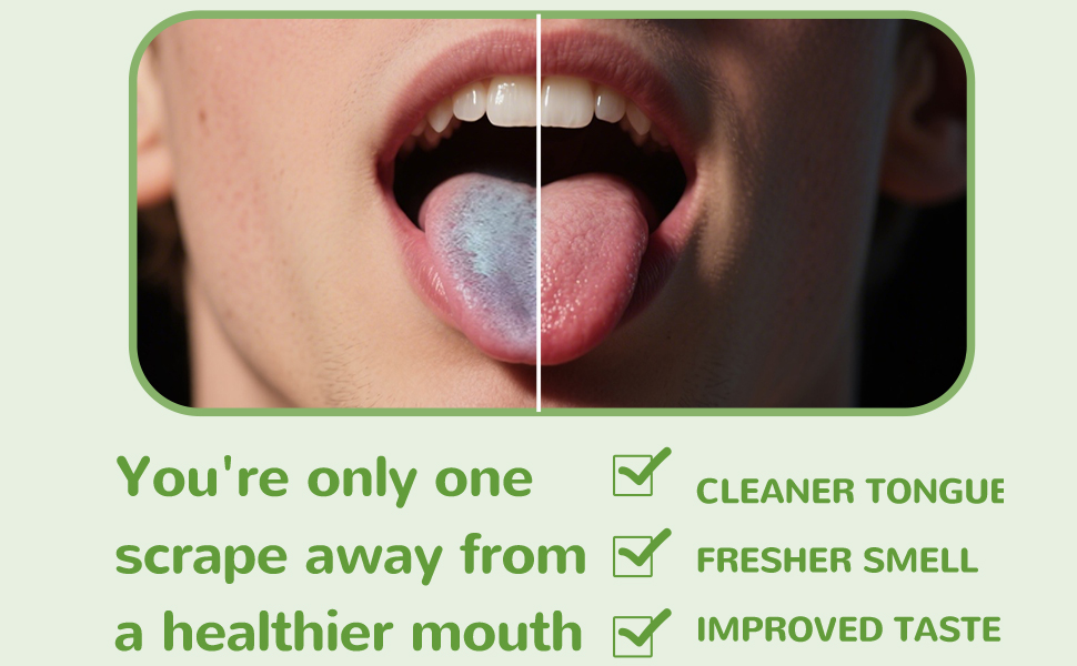 benefit of use stainless steel tongue scraper