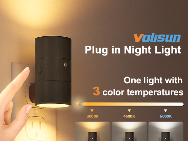 night light plug in wall
