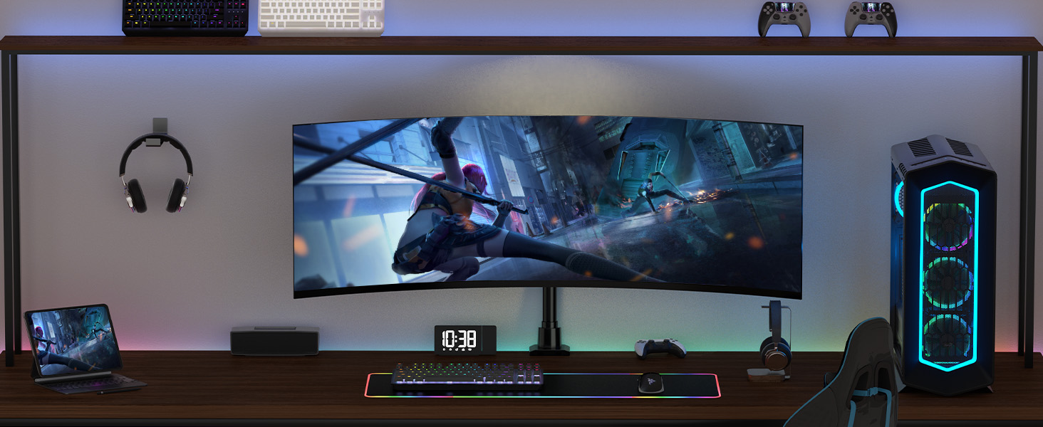 57 inch monitor arm