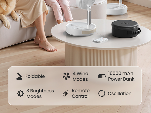 oscillating fan battery operated fan camping fan standing fan floor fan fan portable rechargeable