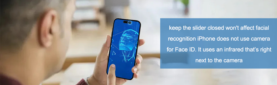 EYSOFT Privacy Lens Cover Compatible for iPhone 17