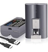 GKUGEYGO 2-Pack V4 Replacement Battery Compatible with Ring-Doorbell Camera 4/3/3 Plus/2(Second a...