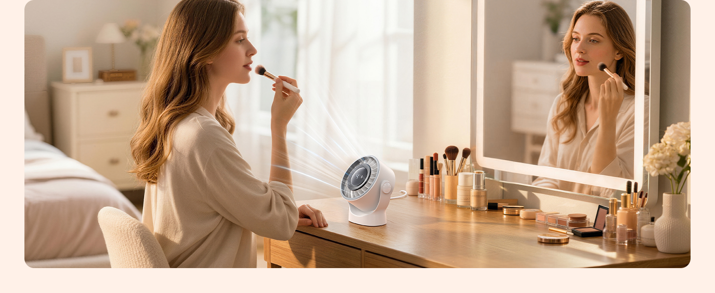makeup fan