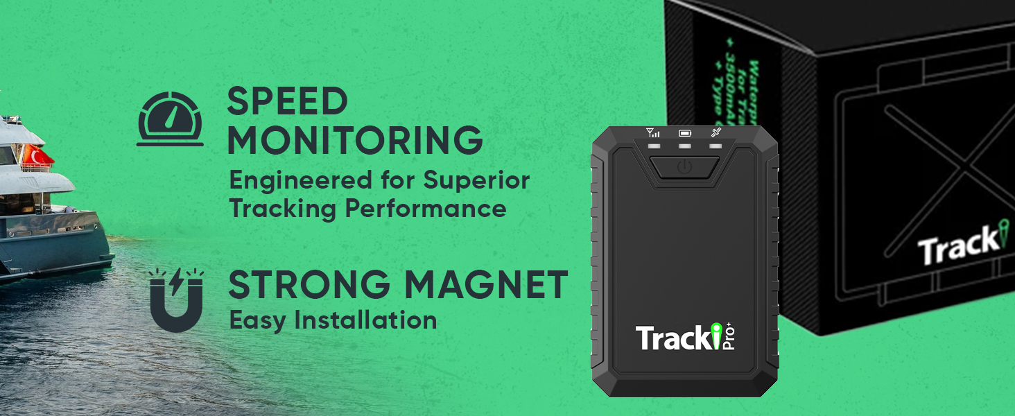 Strong Magnet Speed Monitoring tracking easy installation