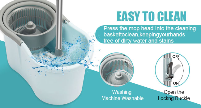 spin mop bucket