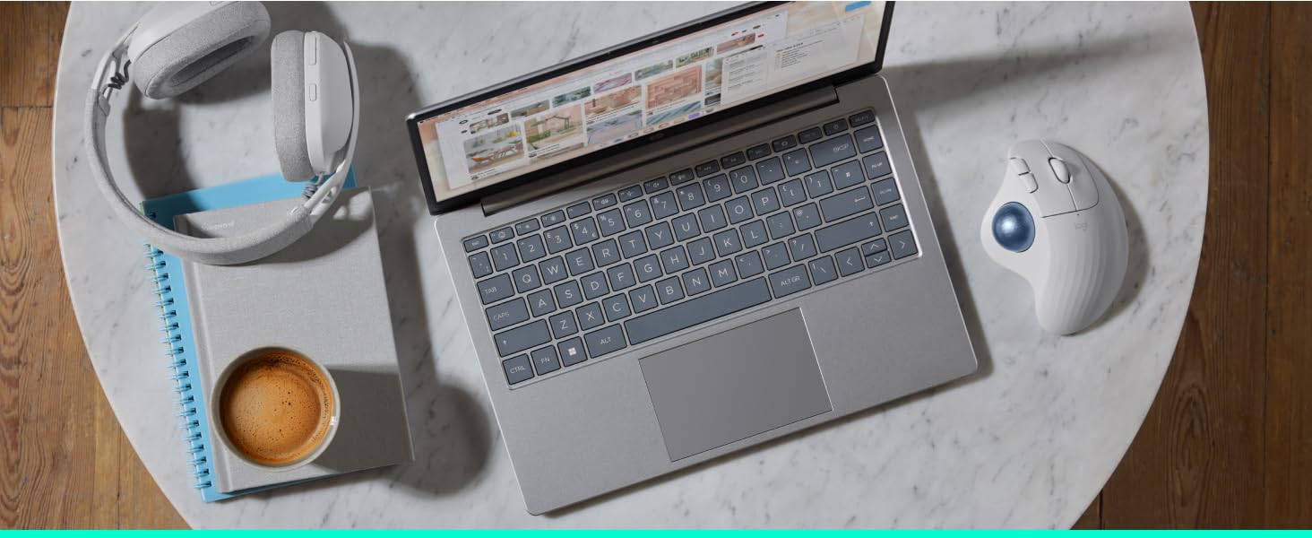 Logitech ERGO M575S Wireless Trackball Ergonomic Mouse