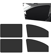 Downhill 4 PCS Car Side Window Sun Shades, Sun Protection Breathable Privacy Protection Car Windo...