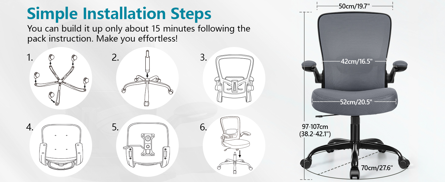 simple installation steps