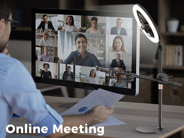 perfect for solo YouTubers, TikTok influencers, or Zoom presenters.