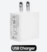 Oxzeewee UL Listed 5V 2A USB Wall Charger AC DC Adapter Universal Portable Travel USB Wall Plug f...