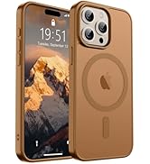 SUPFINE Magnetic for iPhone 15 Pro Max Case (Compatible with MagSafe) (Military Grade Drop Protec...