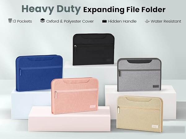 Heavy Duty Accordion File Organizer