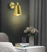 Gold Brass Wall Lamp