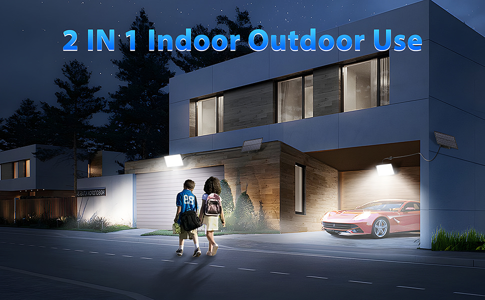 Upgraded Split Solar Motion Sensor Lights