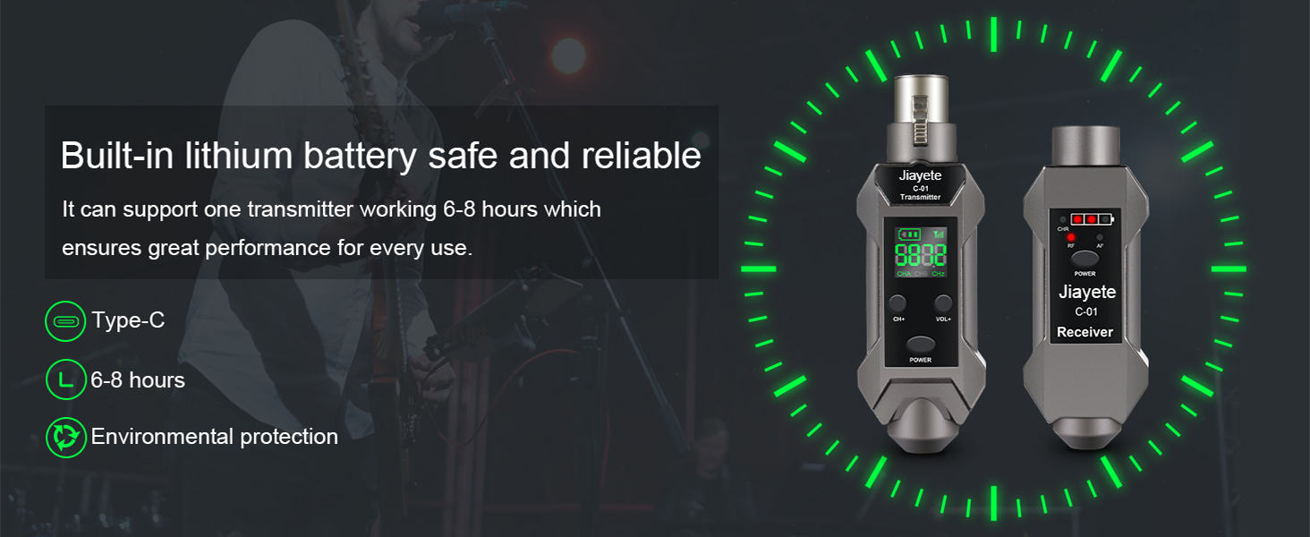 Wireless Audio Transmitter and Receiver