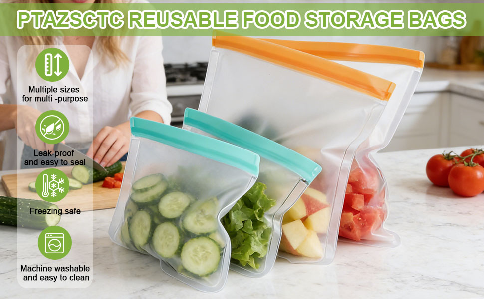 Silicone Bags for Food Storage