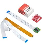 Raspberry Pi Camera Module V2-8 Megapixel,1080p (RPI-CAM-V2 + 20"/500mm Flex Cable + Pi Zero Cable)