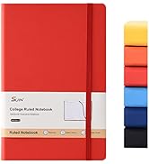 SUIN Hardcover-Journal-Notebooks, A5 Lined Journals Notebook for Writing 200 Pages, 8.2 x 5.5 inc...