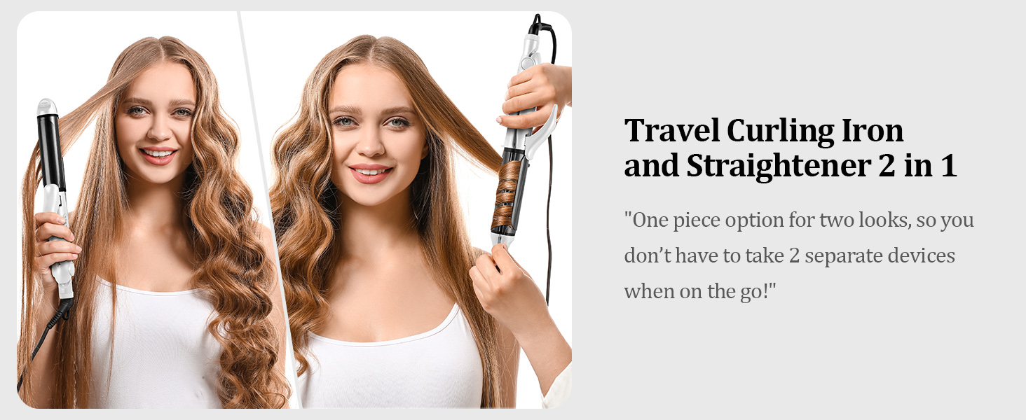 travel curling iron