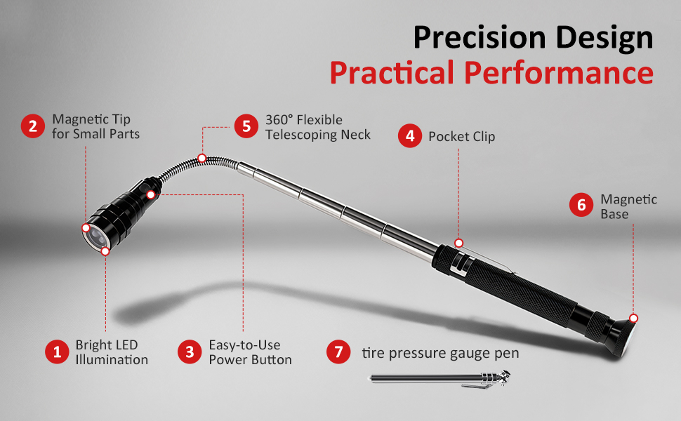magnetic pickup tool