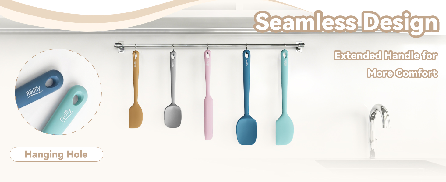 Baking spatula set is good for baking, flexible spatula for non stick frying pan is a kitchen tool