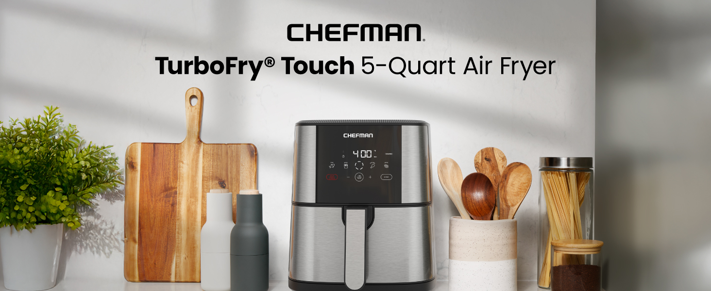 Chefman Turbofry touch 5-Quart Air fryer