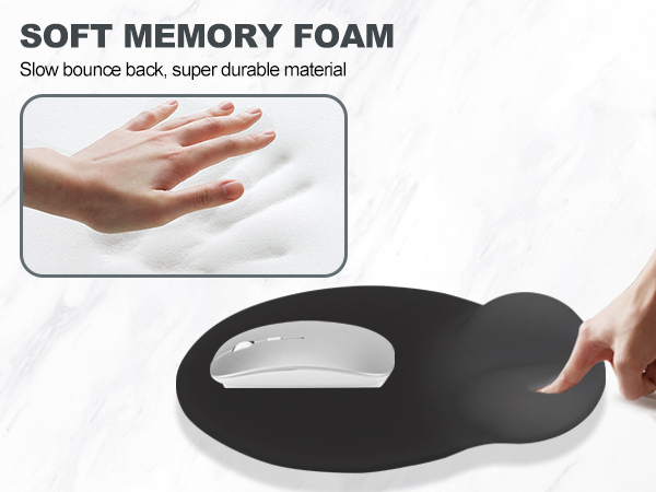 soft memory foam mouse pad