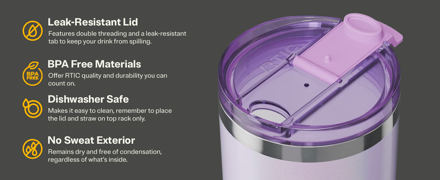 RTIC 40oz Essential Tumblers