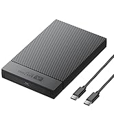 SAN ZANG MASTER 2.5 Inch Hard Drive Enclosure, 6Gbps USB 3.1 Gen 1 to SATA III High-Speed Transmi...