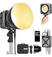 ZHIYUN Molus G200 [Official] 200W COB Video Light, Portable Continuous Output Lighting,2700-6500K...
