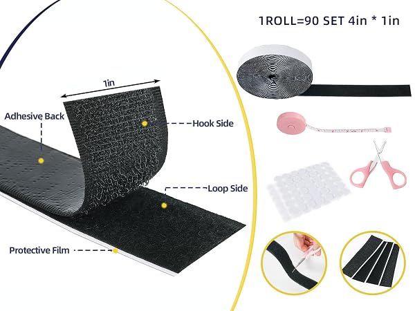 Velcro Strips with Adhesive