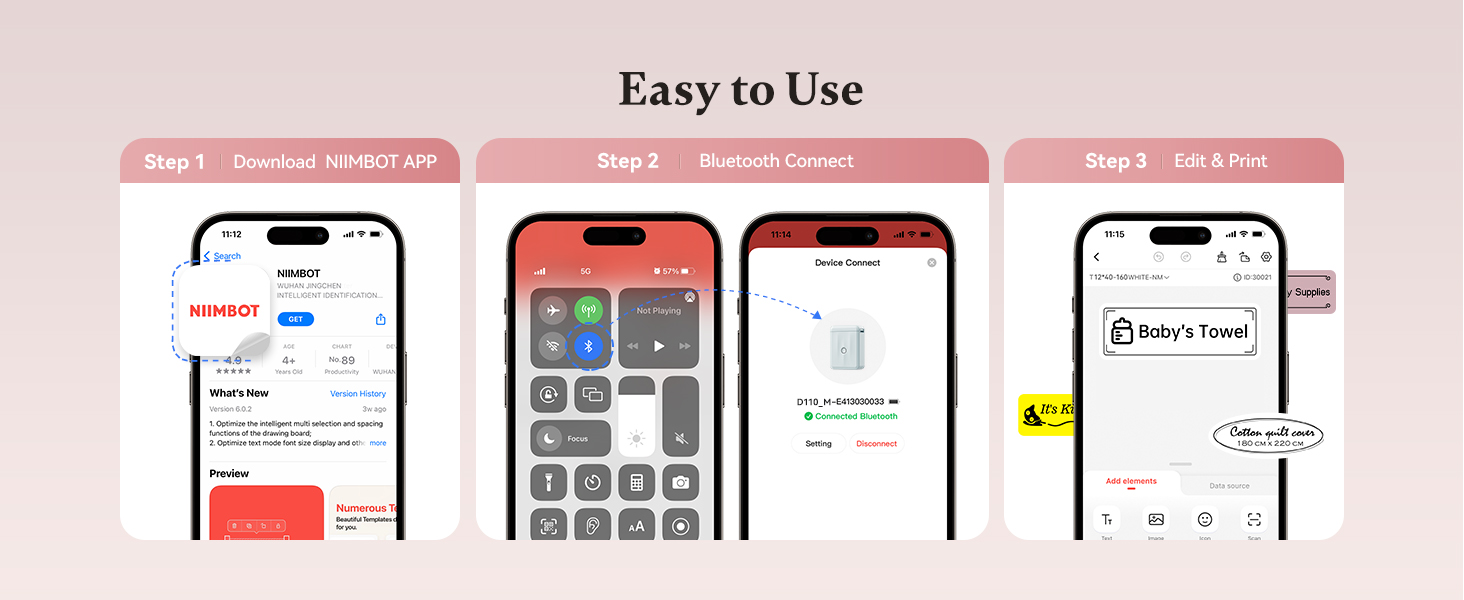 NIIMBOT Label Maker Machine