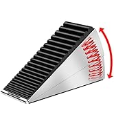 Heavy Duty Door Stopper Silver 1 Pc