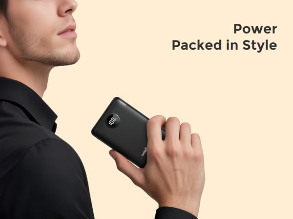 weefancy power bank is slim.