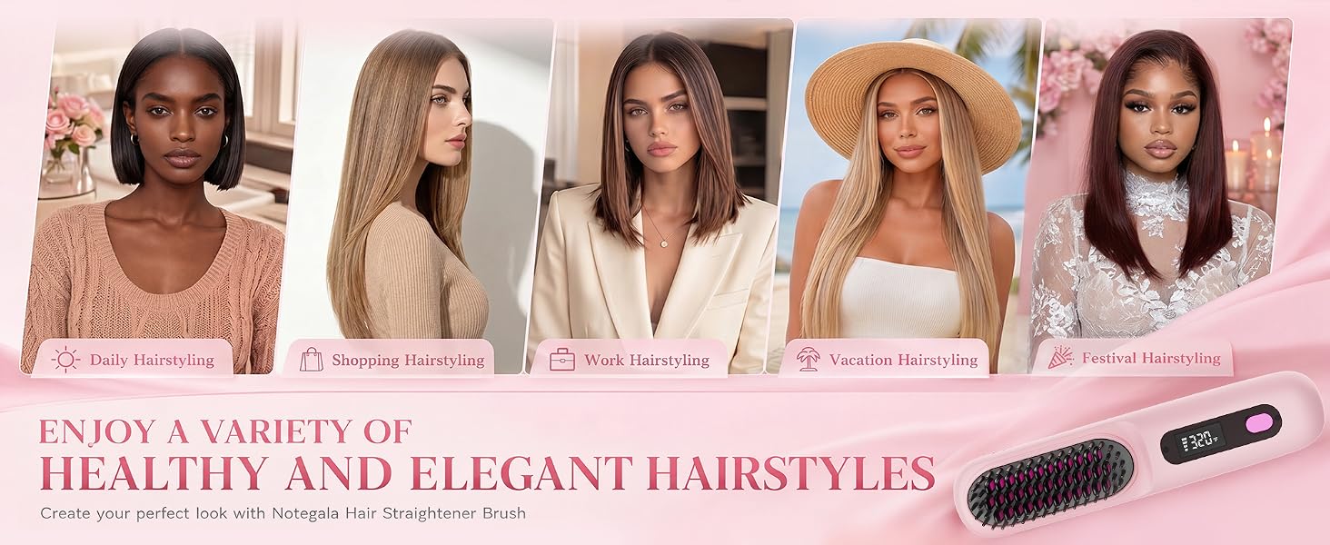 ENJOY A VARIETY OF HEALTHY AND ELEGANT HAIRSTYLES