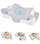 Sweetcrispy Cervical Neck Pillow for Neck Pain Relief, Ergonomic Contour Memory Foam Pillow for S...