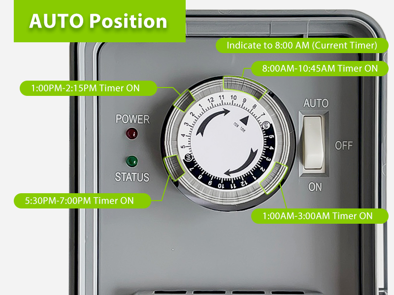pool pump timer