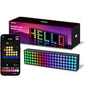 YEELIGHT LED Smart Lamp, 16M Colors Option Pixel Cube Smart Table Lamp, Music Sync RGB+IC Display...