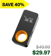 HOTO Laser Measuring Tool, Pocket-Size 98Ft Digital Laser Tape Measure ±2mm Accuracy, USB-C Recha...