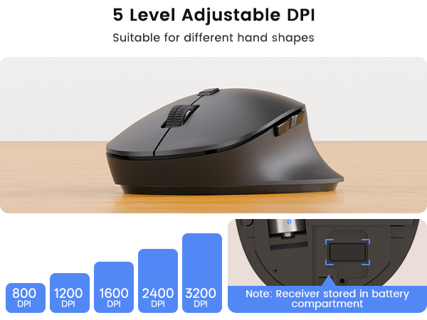 5 DPI mouse