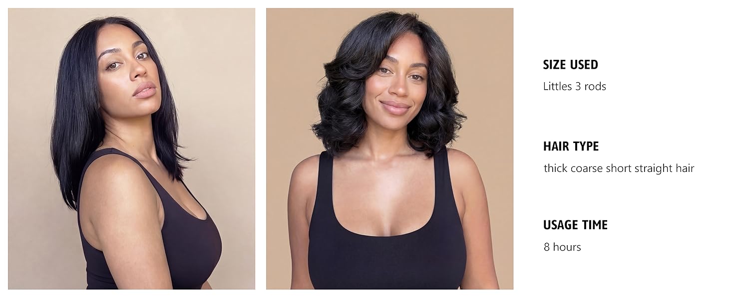 rollers for short hair