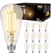 DAYBETTER Vintage LED Edison Bulbs, E26 Led Bulb 60W Equivalent, Dimmable Led Light Bulbs, High B...
